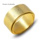 Chinese Zodiac Buddha Heart Sutra Ring Chinese Zodiac Buddha Heart Sutra Ring