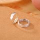 Lotus Six True Words Sterling Silver Enlightenment Ring