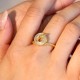 Chalcedony Peace Buckle 925 Sterling Silver Snake Ring Chalcedony Peace Buckle 925 Sterling Silver Snake Ring