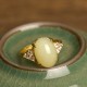 Hetian Jade Alloy Ring Hetian Jade Alloy Ring