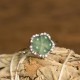 Jade Alloy Flower Ring Jade Alloy Flower Ring