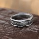 999 Silver Snake Year of the Snake Ring