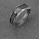 999 Silver Snake Year of the Snake Ring