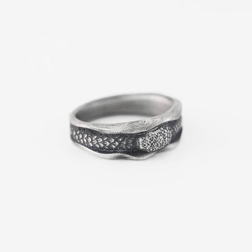 999 Silver Snake Year of the Snake Ring