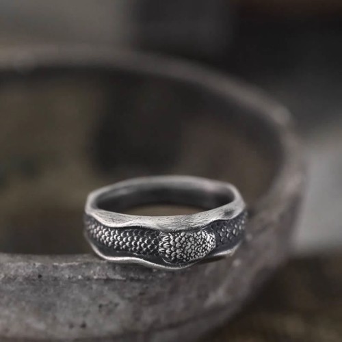 999 Silver Snake Year of the Snake Ring