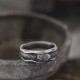 999 Silver Snake Year of the Snake Ring