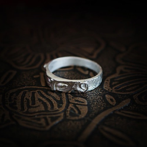 999 Silver Buddha Eyes Protection Ring 999 Silver Buddha Eyes Protection Ring