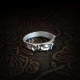 999 Silver Buddha Eyes Protection Ring 999 Silver Buddha Eyes Protection Ring