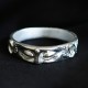 999 Silver Buddha Eyes Protection Ring 999 Silver Buddha Eyes Protection Ring