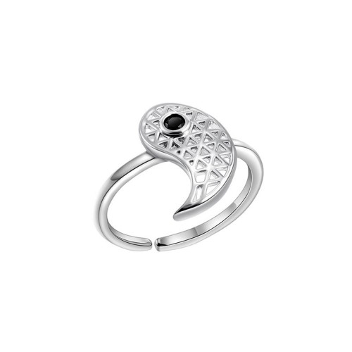 Yin Yang Titanium Steel Cuff Couple Ring Yin Yang Titanium Steel Cuff Couple Ring