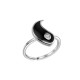 Yin Yang Titanium Steel Cuff Couple Ring Yin Yang Titanium Steel Cuff Couple Ring
