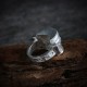 Vintage Dragon Pattern Protection Ring