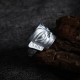 Vintage Dragon Pattern Protection Ring
