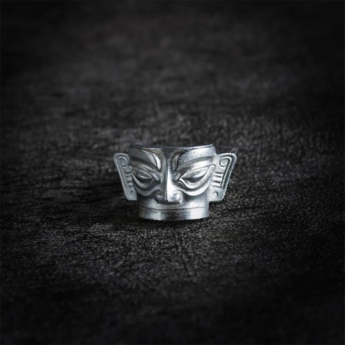 Vintage Dragon Pattern Protection Ring