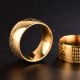Tibetan Seal Heart Sutra Balance Ring Tibetan Seal Heart Sutra Balance Ring