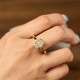 Hetian Jade Egg Copper Luck Ring Hetian Jade Egg Copper Luck Ring