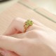 Hetian Jade Flower Prosperity Ring Hetian Jade Flower Prosperity Ring