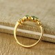 Hetian Jade Flower Prosperity Ring Hetian Jade Flower Prosperity Ring