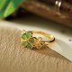 Hetian Jade Flower Prosperity Ring Hetian Jade Flower Prosperity Ring
