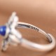 Tibetan Lazurite Positive Adjustable Ring