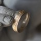 Buddha Stone 999 Silver Heart Sutra Ring