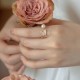 14K Gold Plated Tridacna Butterfly Blessing Ring Set 14K Gold Plated Tridacna Butterfly Blessing Ring Set