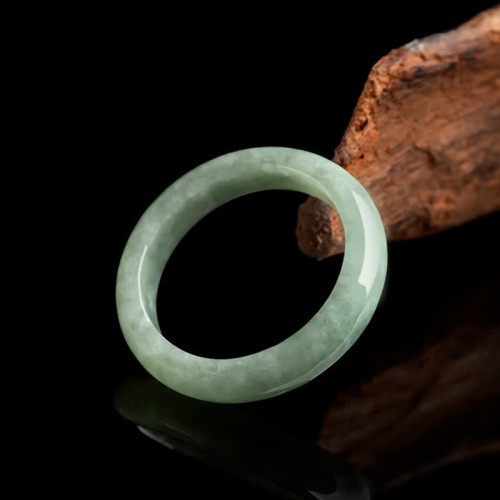 Natural Jade Prosperity Ring