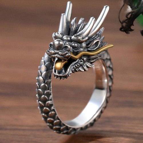 Vintage Dragon Protection Adjustable Ring Vintage Dragon Protection Adjustable Ring