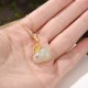 925 Silver Rabbit Year Hetian Jade Luck Set