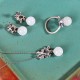 White Jade Pearl Flower Blessing Set White Jade Pearl Flower Blessing Set