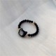 Tridacna Stone Cat 14K Gold Blessing Ring Tridacna Stone Cat 14K Gold Blessing Ring