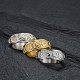 Six True Words Titanium Steel Balance Ring