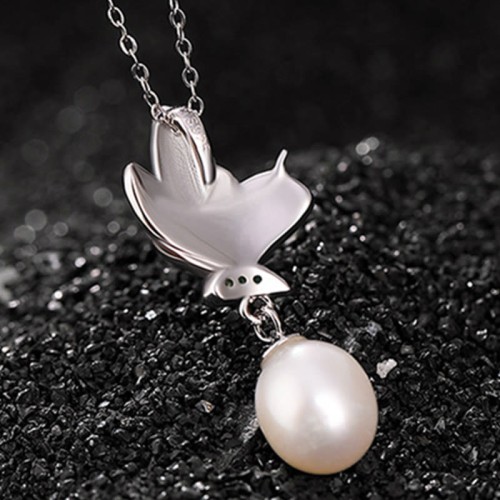 925 Sterling Silver Pearl Butterfly Healing Set 925 Sterling Silver Pearl Butterfly Healing Set