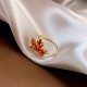 Maple Leaf Zircon Luck Set Maple Leaf Zircon Luck Set