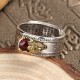Red Agate PiXiu Wealth Ring Red Agate PiXiu Wealth Ring