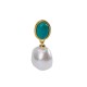 925 Sterling Silver Pearl Turquoise Healing Set 925 Sterling Silver Pearl Turquoise Healing Set
