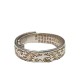 Buddha Stone 999 Silver Heart Sutra Ring