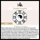 Bagua Yin Yang Chinese Characters Balance Ring