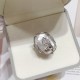 Pearl Copper Gold Flower Wealth Ring
