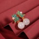 White Jade Pearl Flower Blessing Set White Jade Pearl Flower Blessing Set
