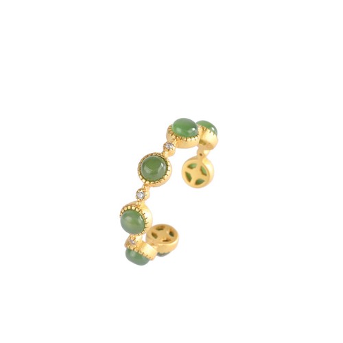 Cyan Jade Healing Ring Cyan Jade Healing Ring