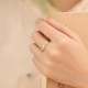 Buddha Stone 999 Silver Heart Sutra Ring