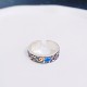 Colorful Elephant Strength Adjustable Ring Colorful Elephant Strength Adjustable Ring