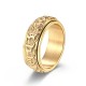 Six True Words Titanium Steel Balance Ring