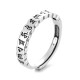 925 Silver Six True Words Wisdom Ring 925 Silver Six True Words Wisdom Ring