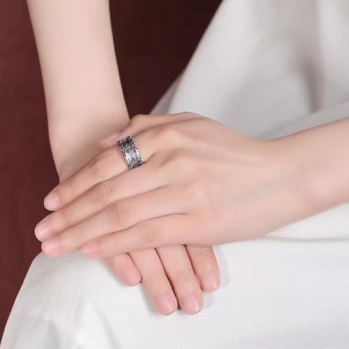 Tibetan Om Mani Padme Hum Peace Ring Tibetan Om Mani Padme Hum Peace Ring