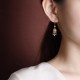 925 Silver Plated Amber Pearl Confidence Ring Set 925 Silver Plated Amber Pearl Confidence Ring Set
