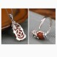 925 Silver Red Agate PiXiu Protection Set 925 Silver Red Agate PiXiu Protection Set
