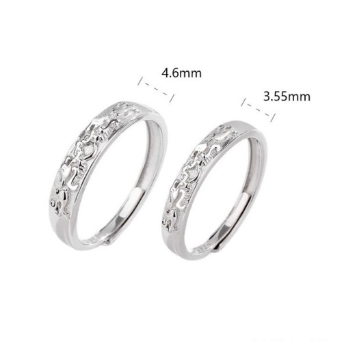 925 Silver PiXiu Balance Couple Ring 925 Silver PiXiu Balance Couple Ring