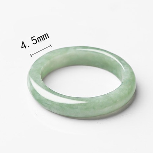 Natural Jade Prosperity Ring